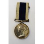 A Victoria Navy Long Service and Good Conduct medal to W.G.H.FURNEAUX, P.O.1.CL., H.M.S.EDINBURGH.