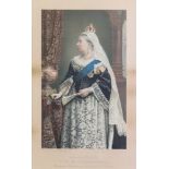 Queen Victoria from a Photograph by Wale