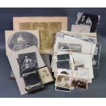 A large collection of Carte de Viste and