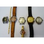A Tissot 9ct gold circular cased lady's wristwatch, Birmingham 1973,