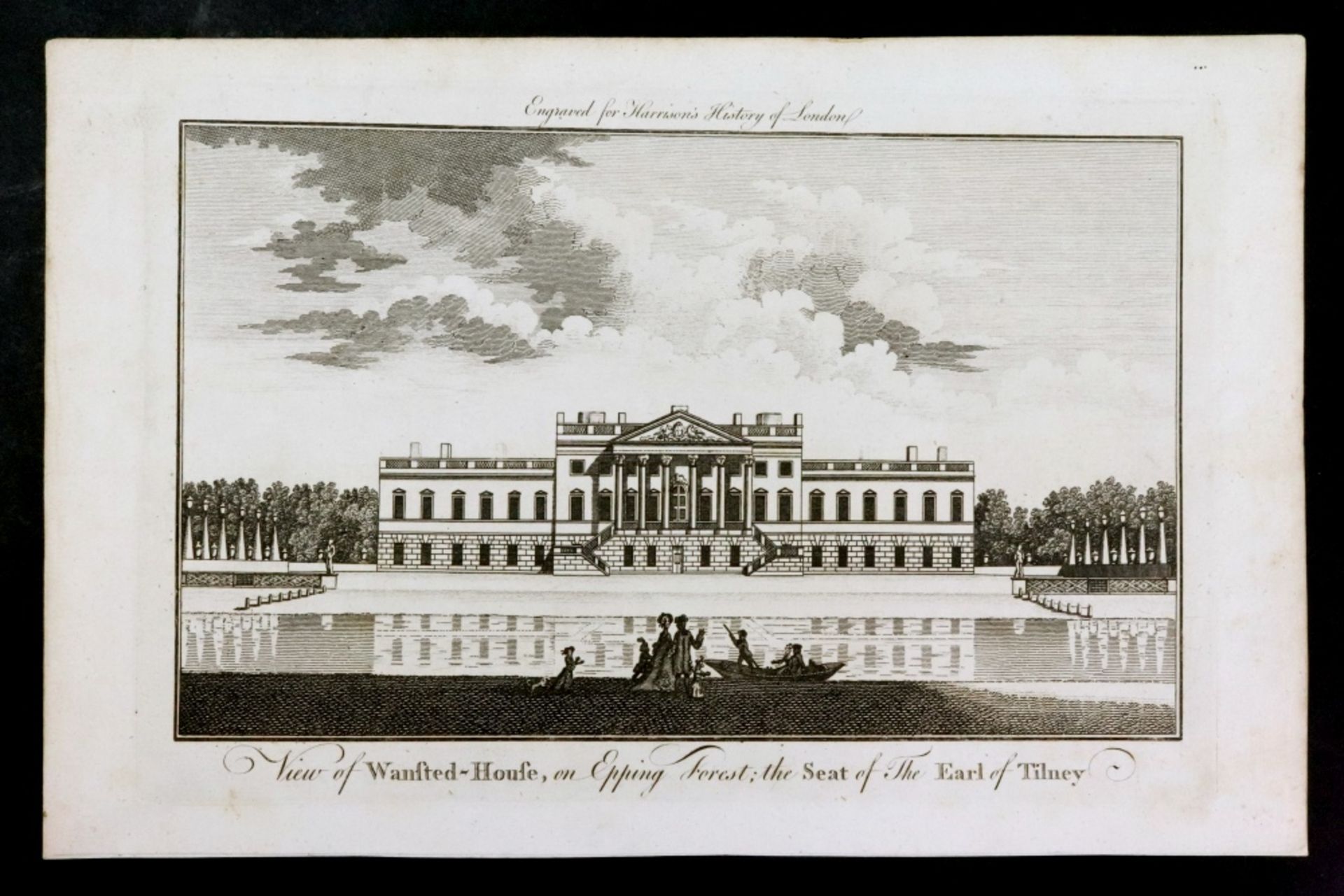 A collection of 13 prints and engravings of houses, buildings and aristocratic homes, - Image 10 of 13