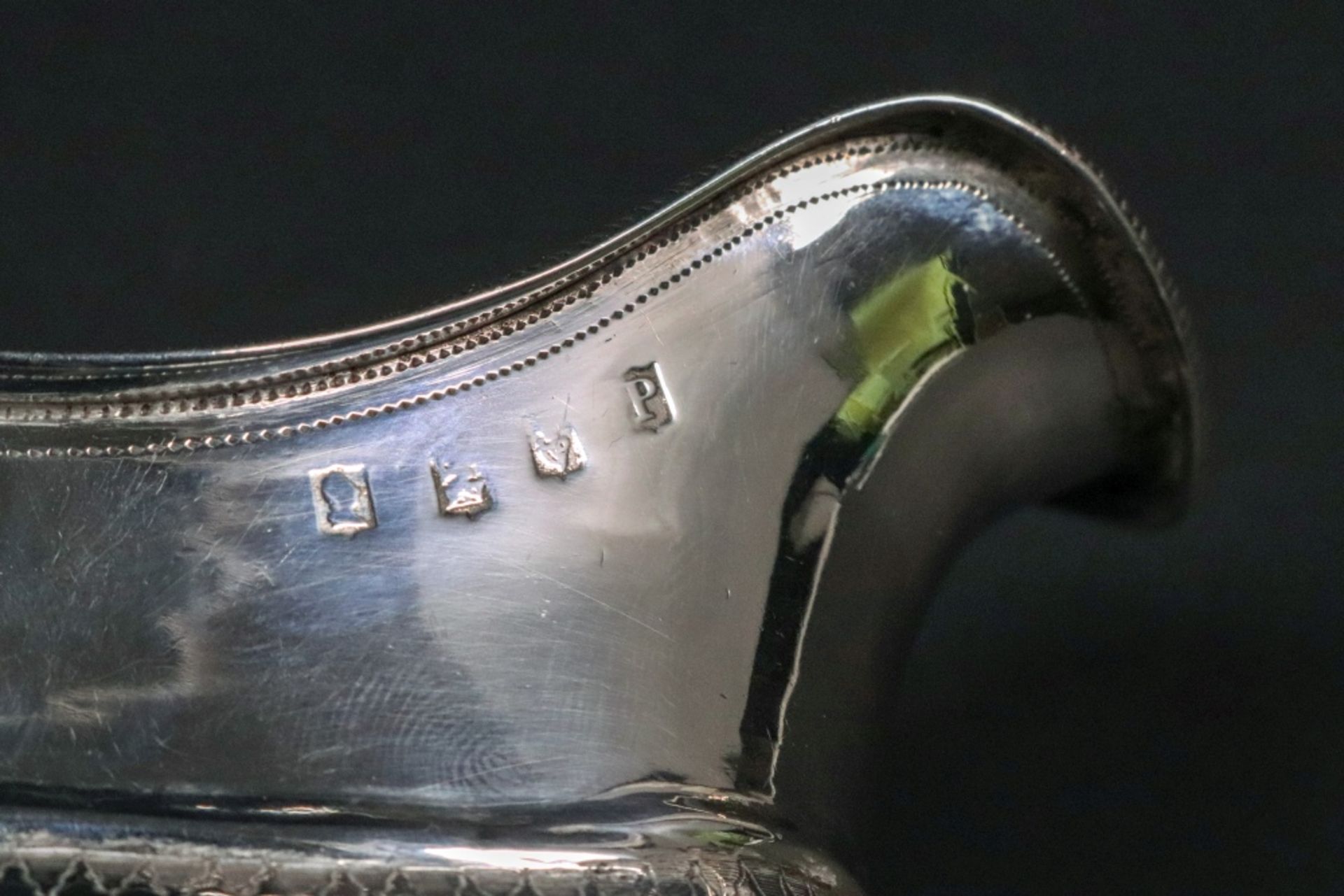 A George III Irish silver sugar basin and milk jug, Dublin 1811, makers marks unclear, - Image 3 of 4