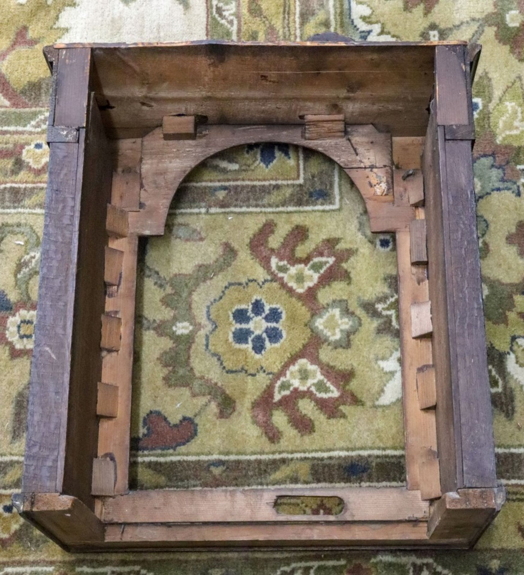 Joseph Kirk Nottingham; a George III oak and mahogany longcase clock, - Image 8 of 8