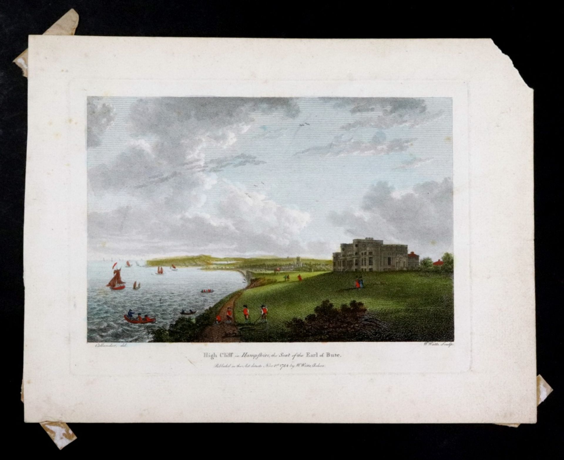 A collection of 13 prints and engravings of houses, buildings and aristocratic homes, - Image 7 of 13