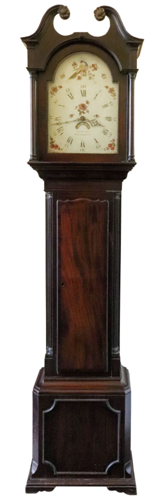 Lott Barwise Cockermouth; a George III mahogany longcase clock,