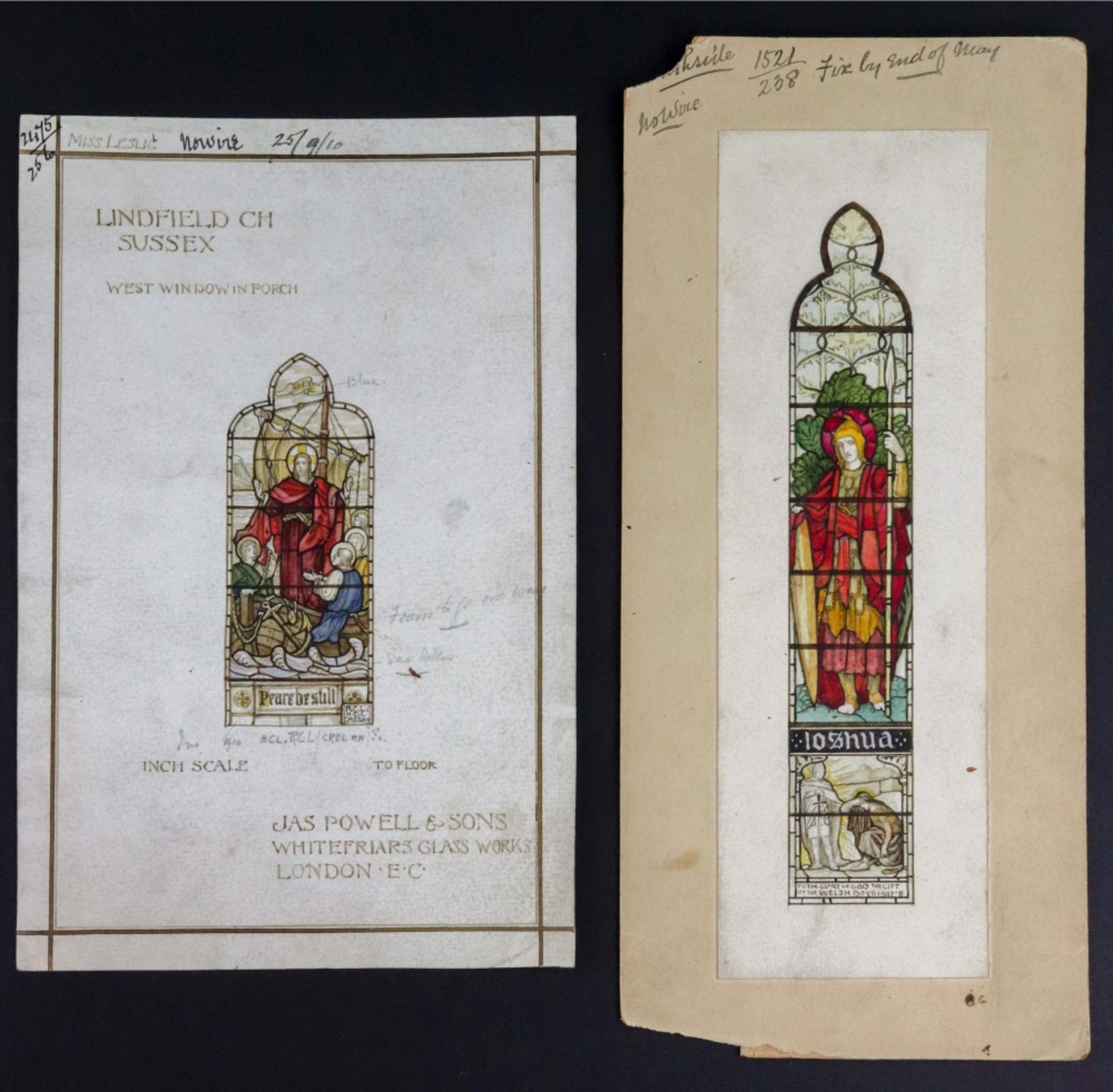 James Powell & Sons, Whitefriars Glass Works, London, EC, - Image 3 of 3