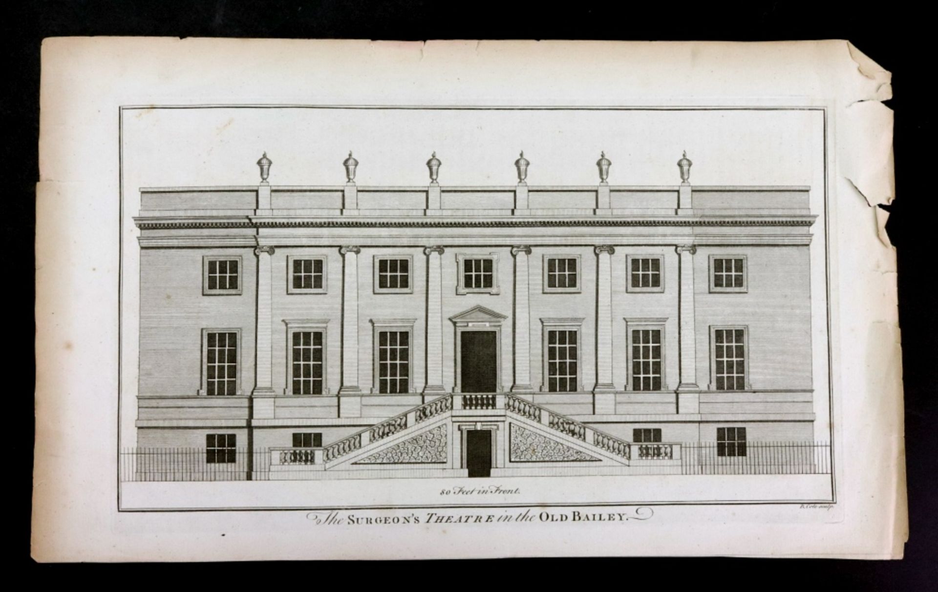 A collection of 23 prints and engravings of hospitals and medical buildings, - Image 17 of 24