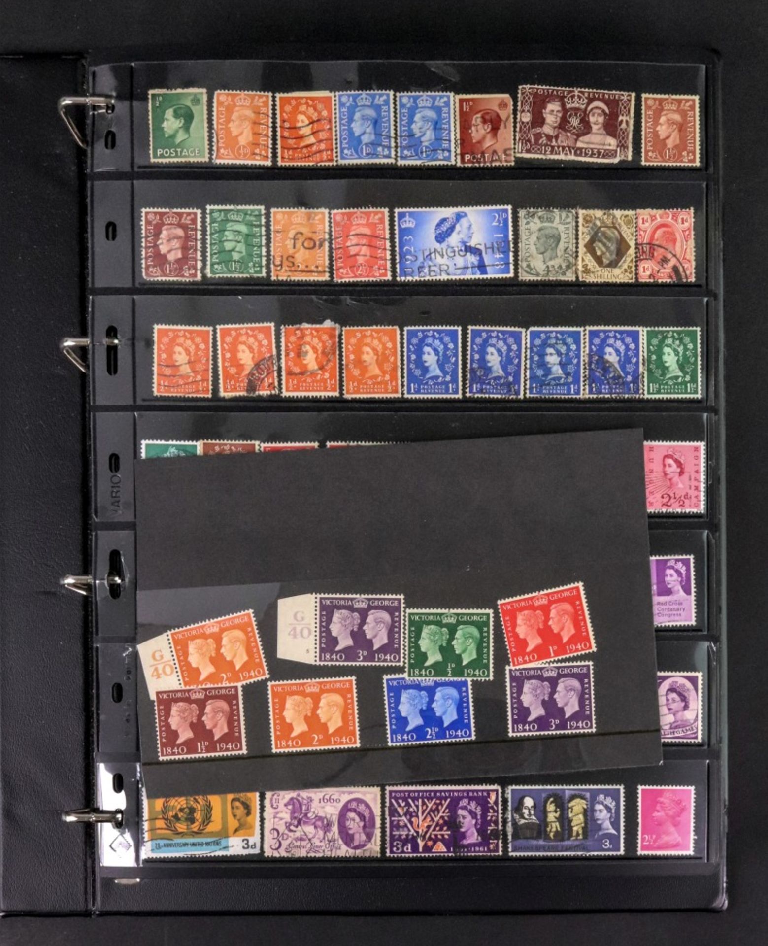 A used all-world collection including Great Britain and the Commonwealth, United States and Canada, - Bild 2 aus 3