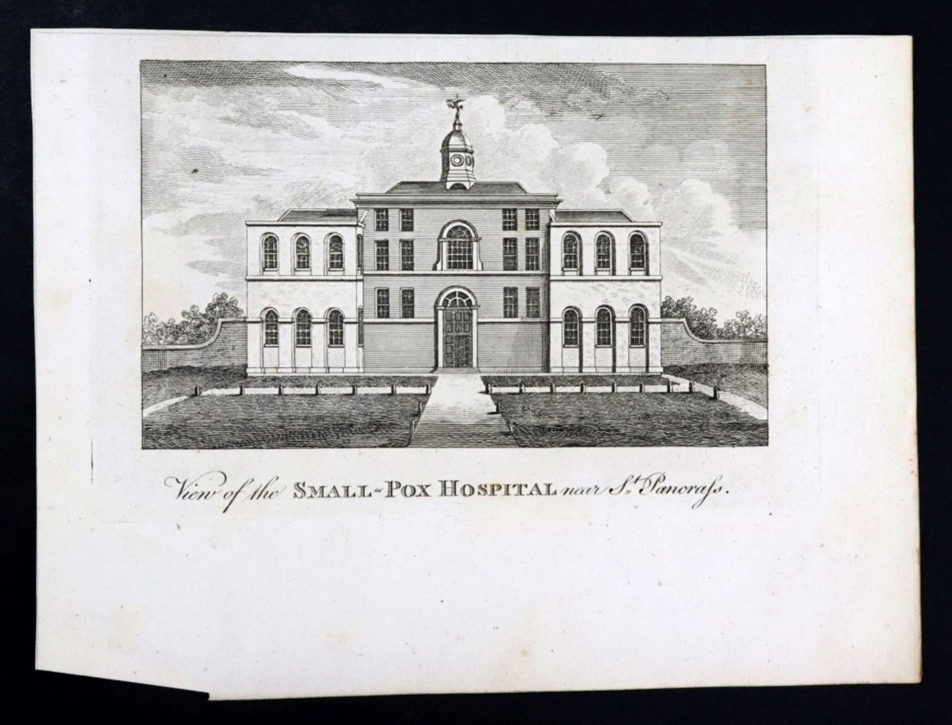 A collection of 23 prints and engravings of hospitals and medical buildings, - Image 16 of 24