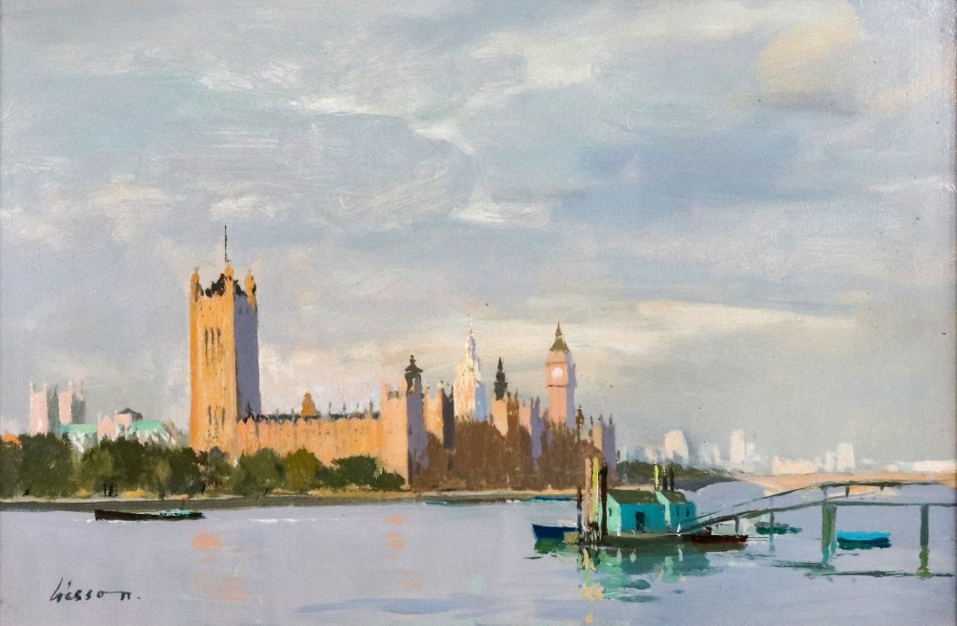 Edward Wesson (British, 1910-1983) Westminster,