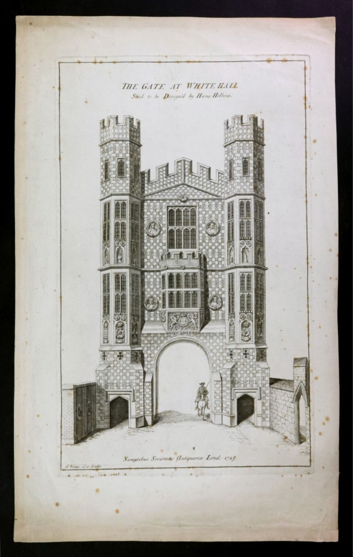 A collection of 13 prints and engravings of houses, buildings and aristocratic homes, - Image 2 of 13