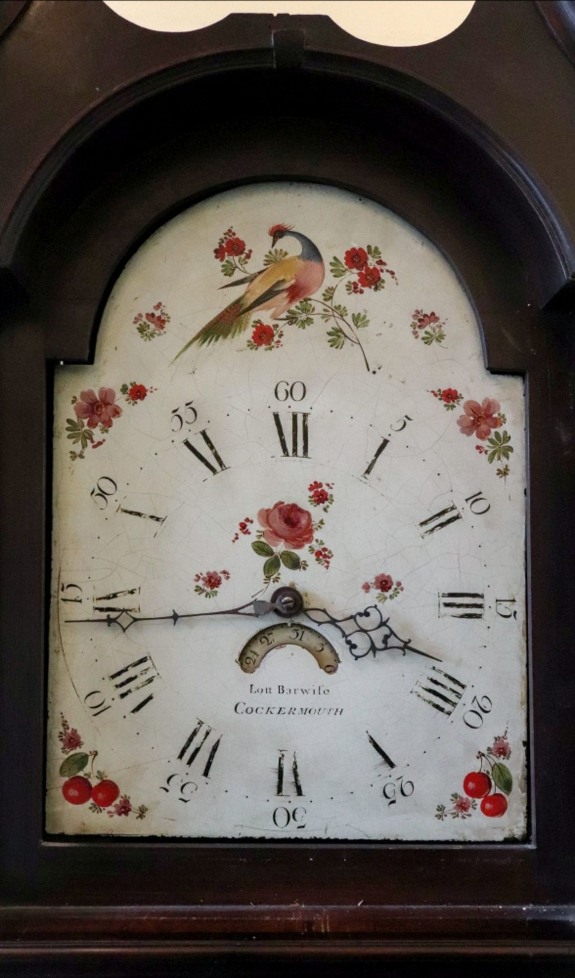 Lott Barwise Cockermouth; a George III mahogany longcase clock, - Image 3 of 4
