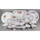 An extensive matched Rosenthal Maria and Rosenthal Group Classic Rose collection 130 piece tea,