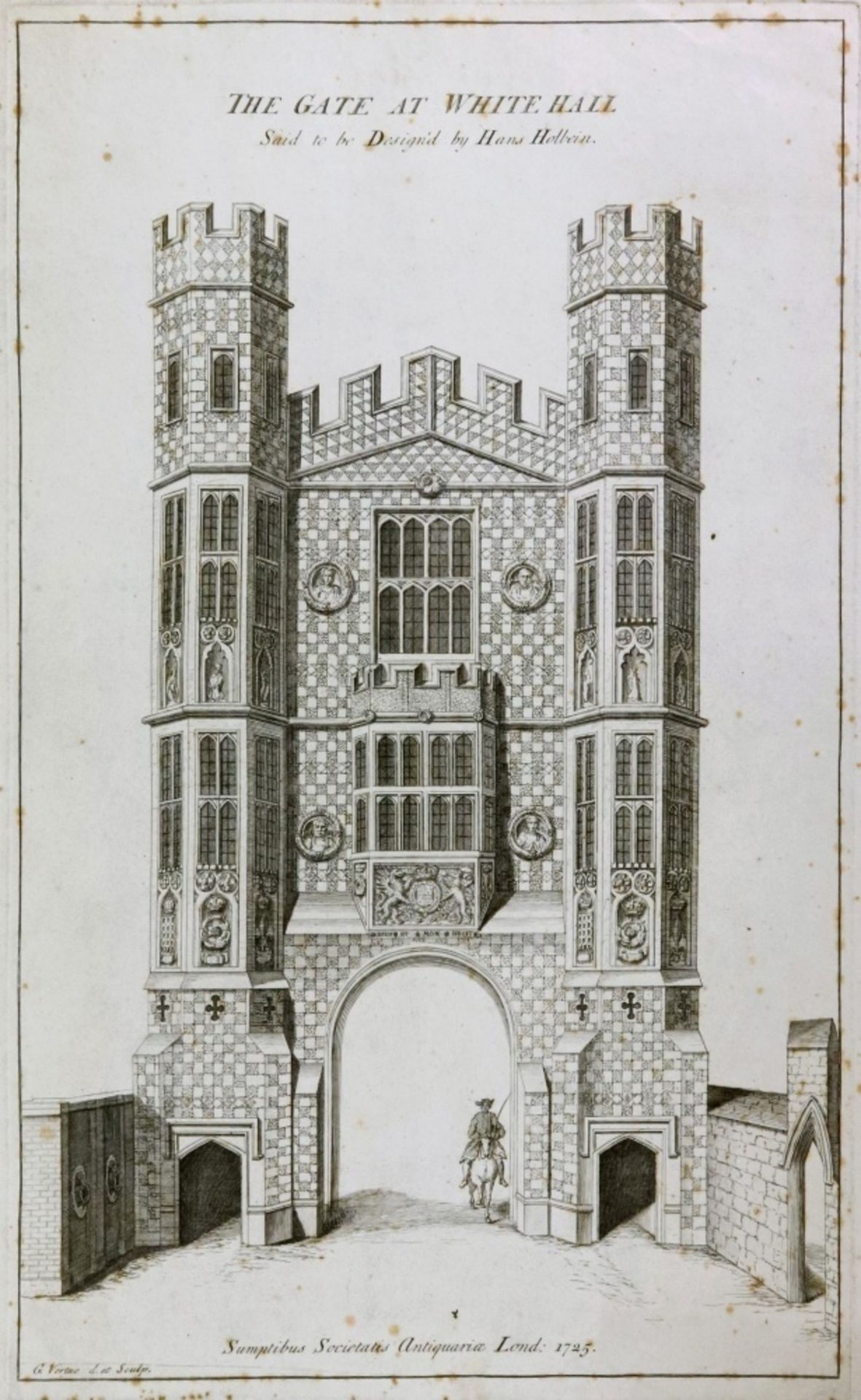 A collection of 13 prints and engravings of houses, buildings and aristocratic homes,
