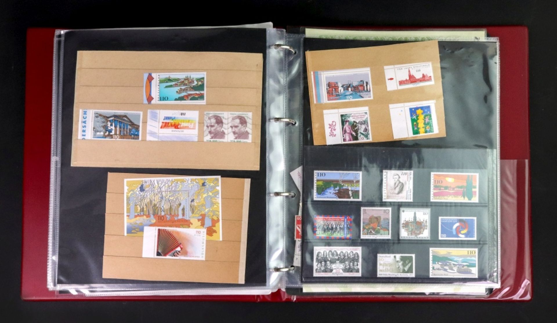 Germany; a large collection of unmounted mint mini sheets, - Bild 2 aus 4