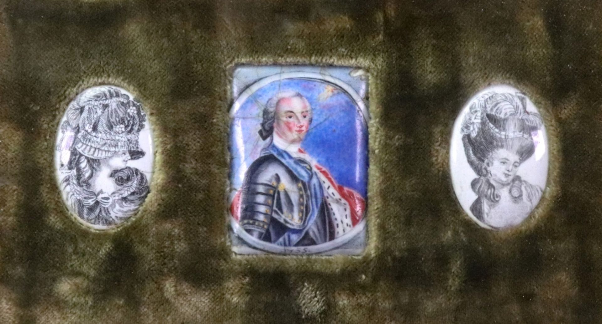 English School, 18th Century, A portrait miniature of the Duke of Cumberland,