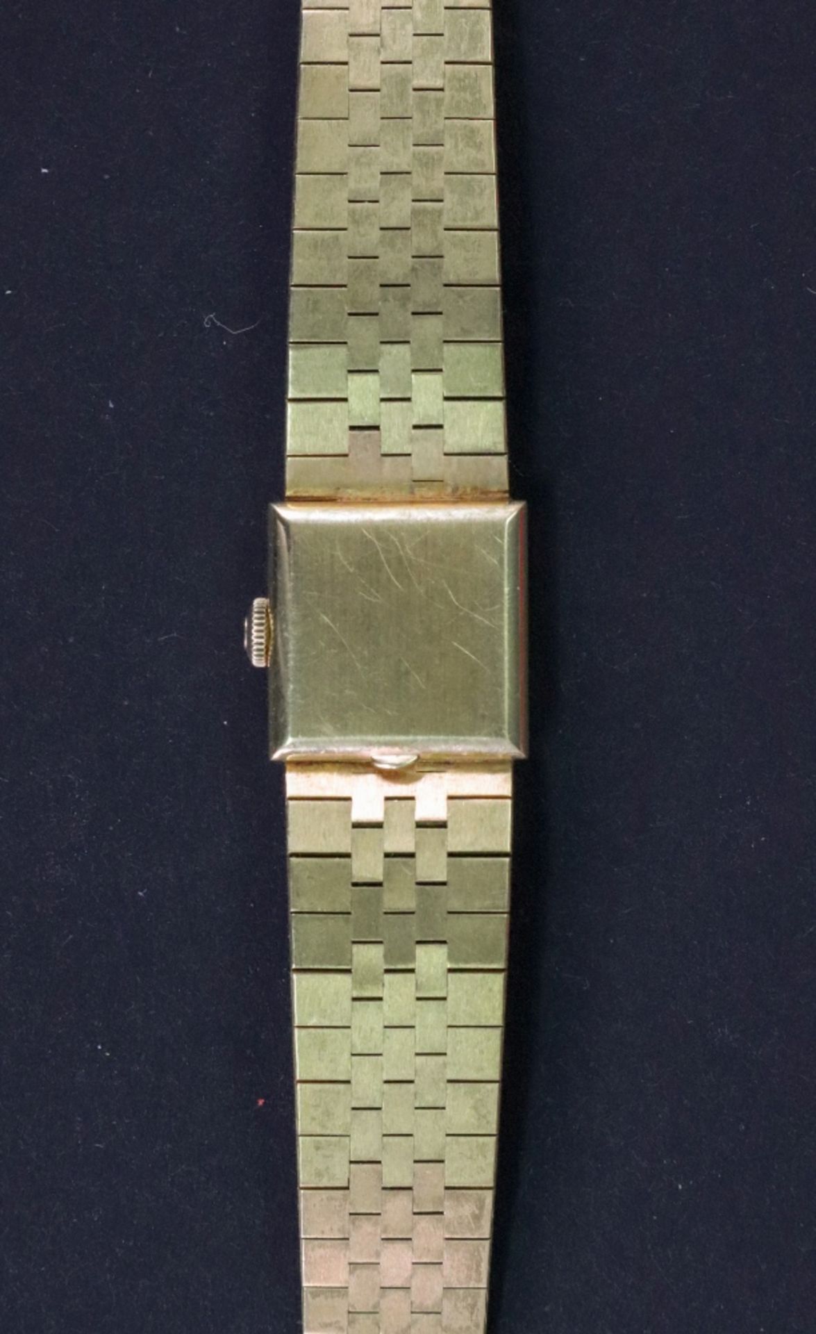 Omega; a lady's 18ct gold wristwatch, - Image 3 of 5