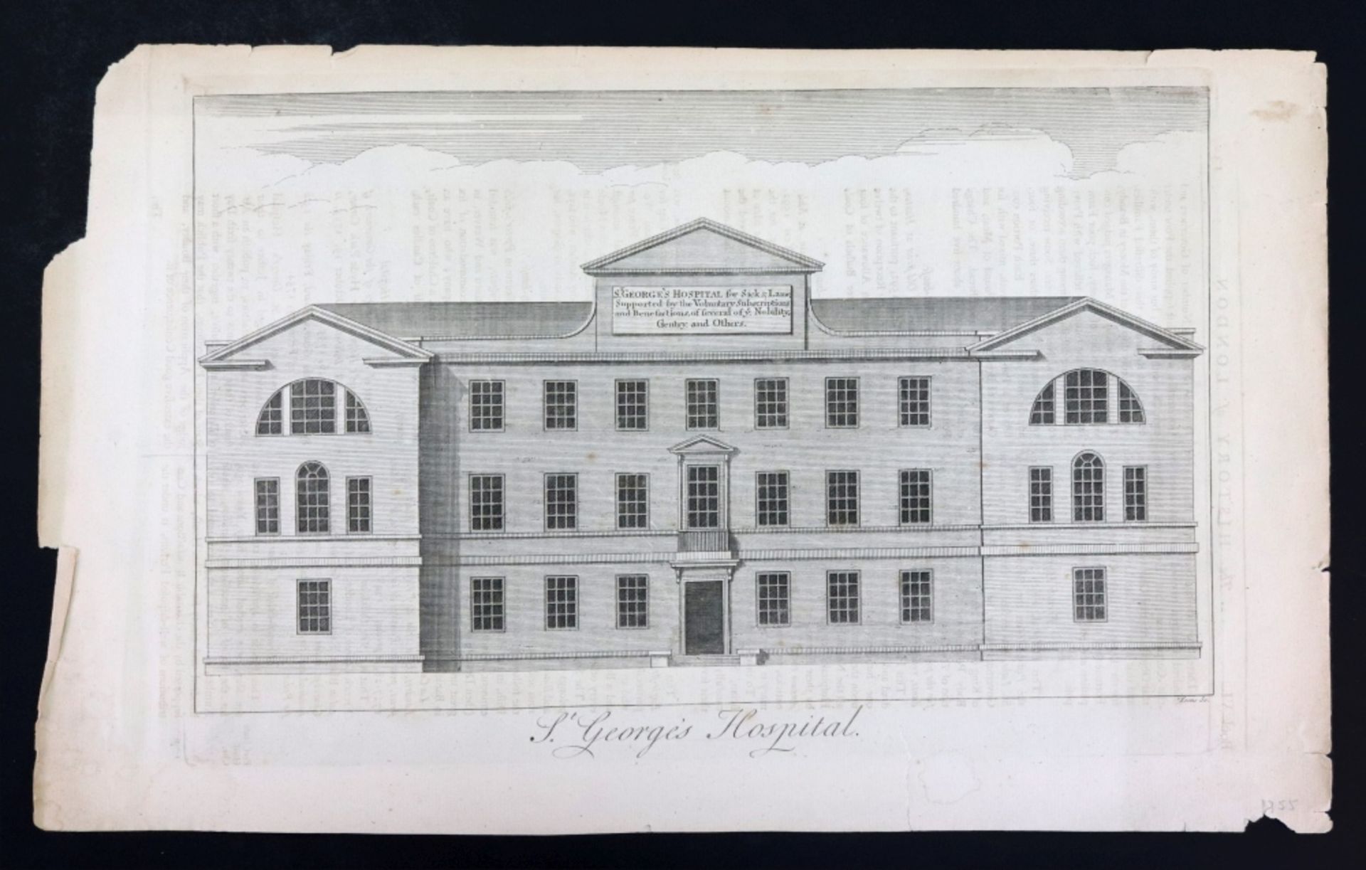 A collection of 23 prints and engravings of hospitals and medical buildings, - Image 4 of 24
