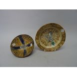 Two Kashan lustre bowls, 12th/13th century,
