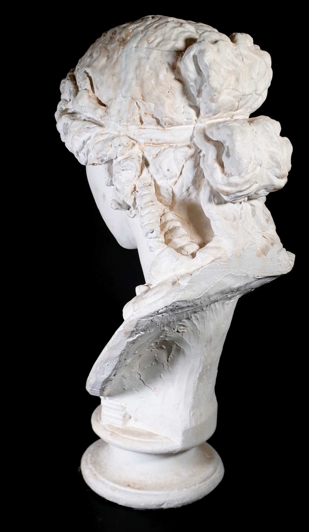 After the Antique; a modern plaster bust of a woman, 70cm high. - Image 7 of 13