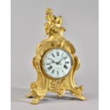 A LOUIS XV ORMOLU MANTEL CLOCK By Lacan, Paris,