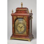 A GEORGE III GILT-BRASS-MOUNTED MAHOGANY QUARTER-CHIMING MUSICAL TABLE CLOCK By Eardley Norton,