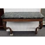 A 19th century console,