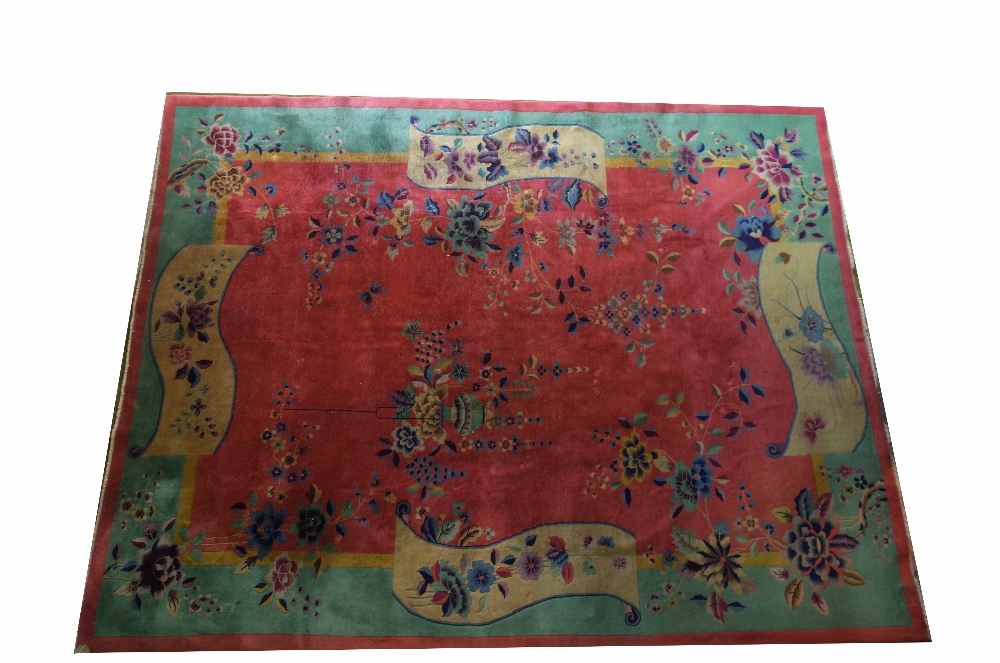 A Chinese carpet, circa 1930,