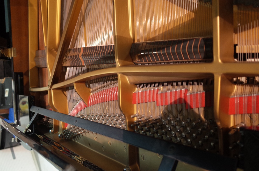 Steinway & Sons; an ebonised model D Concert grand piano, circa 1999, serial number 552181, - Image 3 of 12