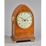 A REGENCY ROSEWOOD INLAID AND OUTLINED BRACKET CLOCK The dial inscribed Radford, Leeds,