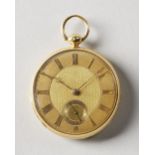 A FINE 18ct. GOLD OPEN-FACED POCKET CHRONOMETER By James McCabe, London, No.