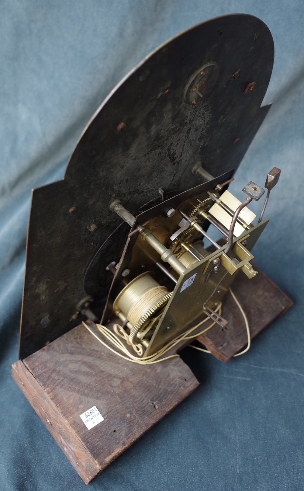 A LONGCASE CLOCK MOVEMENT The dial signed Thomas Hughes, London 12in. - Image 4 of 7
