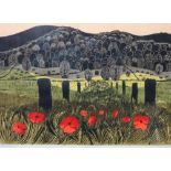 Robert Tavener (1920-2004), Poppies and Downs no.