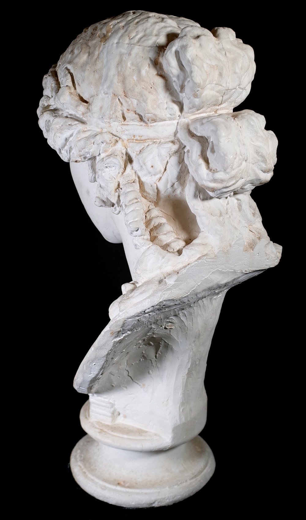 After the Antique; a modern plaster bust of a woman, 70cm high. - Image 8 of 13