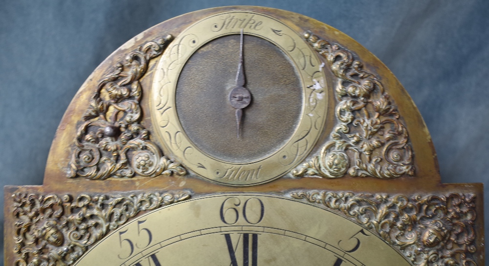 A LONGCASE CLOCK MOVEMENT The dial signed Thomas Hughes, London 12in. - Image 2 of 7