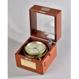 A MAHOGANY CASED TWO-DAY MARINE CHRONOMETER By Thomas Mercer, London, No.