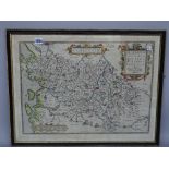 A map by Abraham ORTELIUS: Poictou: Pictonum Vicinarum Que Regionum Fidiss Descriptio . . .
