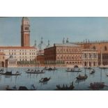 Luigi Busetto (19th/20th century), Venetian scenes, a set of four, gouache,