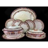 A Wedgwood dinner service, second half 1