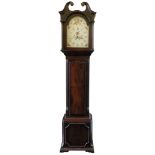 Lott Barwise Cockermouth; a George III mahogany longcase clock,