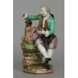 A Meissen porcelain figure, 19th century,