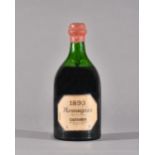 One bottle of 1893 Armagnac Castarede Lavardac.