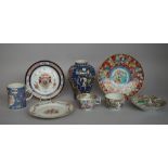 A quantity of Chinese and South East Asian pottery and ceramics including; a Chinese export tankard,