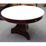 Ralph Lauren; an early 19th century style gueridon/ centre table,