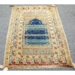 A Ghirodes prayer rug, Turkish,