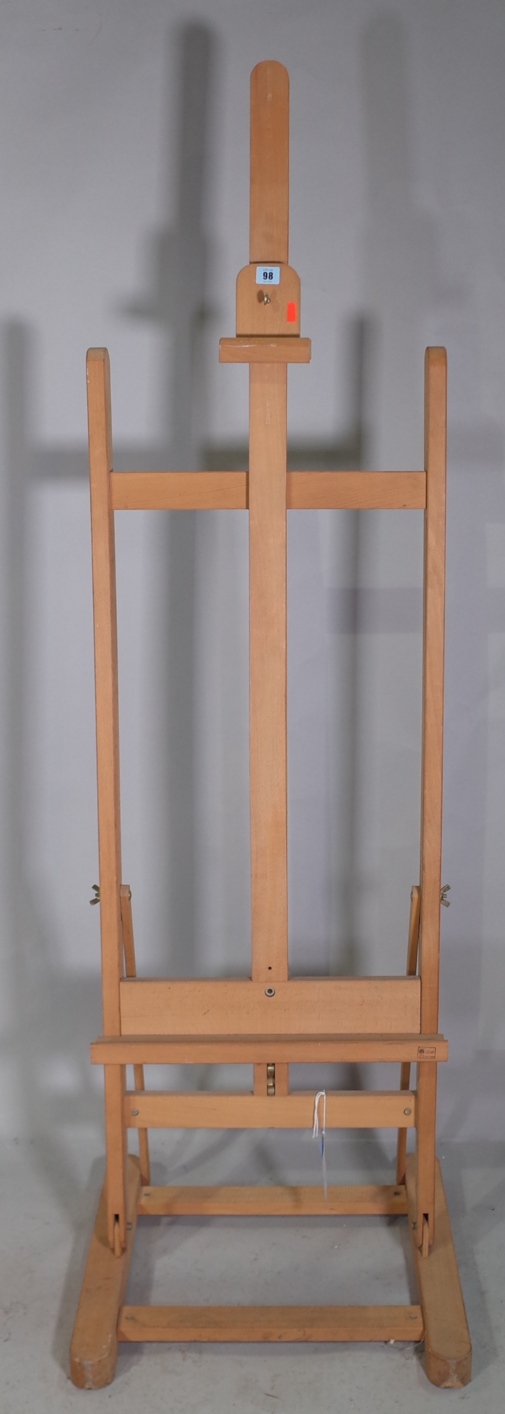 A Modern Beech artist's easel. - Image 2 of 2