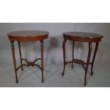 Warings a 19th century mahogany occasional table,