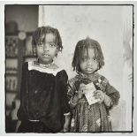 NICK ROSS (Contemporary) Children of Yemen portraits, 1990 - 1998: three platinum prints,