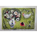 Anne Redpath (1895-1965), Cocktail, colour lithograph,signed and numbered 17/50, 41.5cm x 64cm.