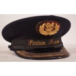 J Compion Sons and Webb ltd, a 20th century station master's hat.